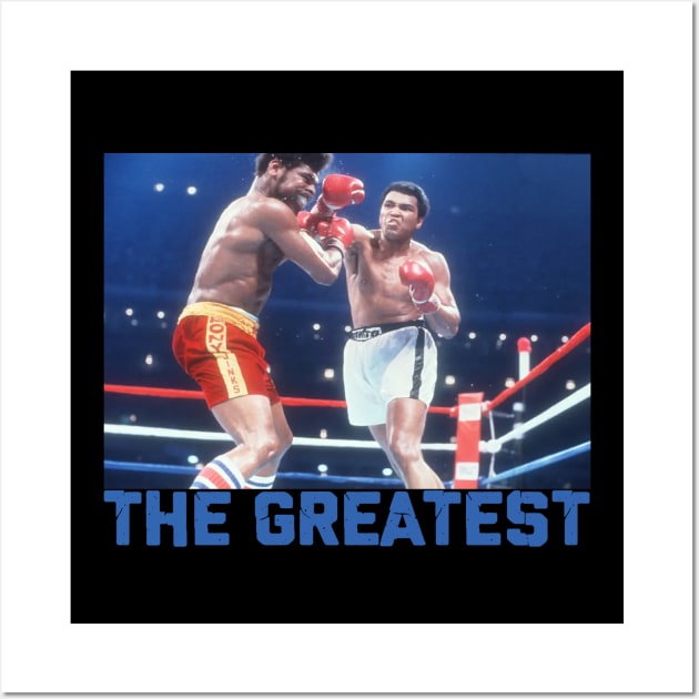 muhammad ali The Greatest Wall Art by lordwand